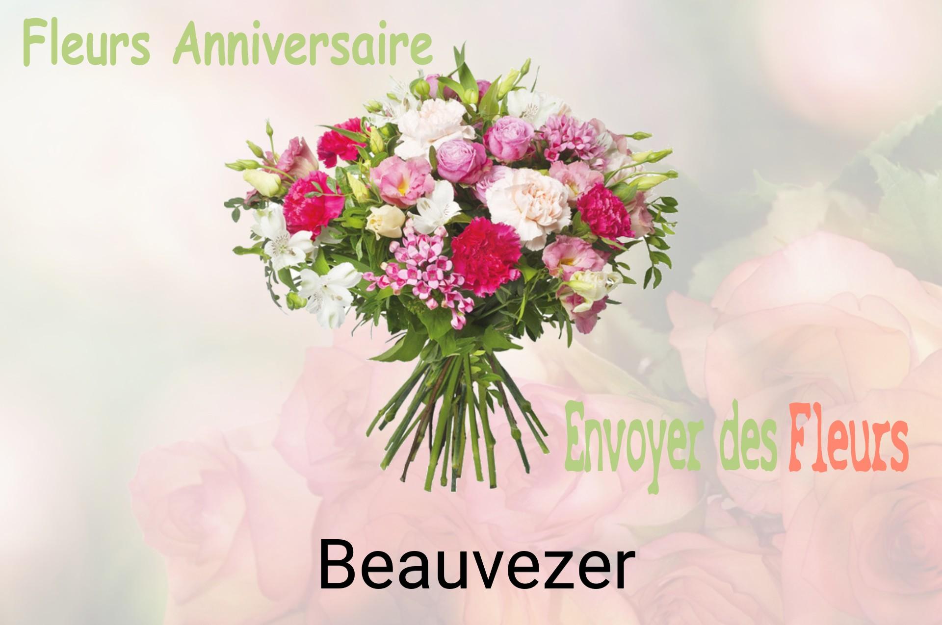 Bouquet de fleurs d’anniversaire livré à Beauvezer