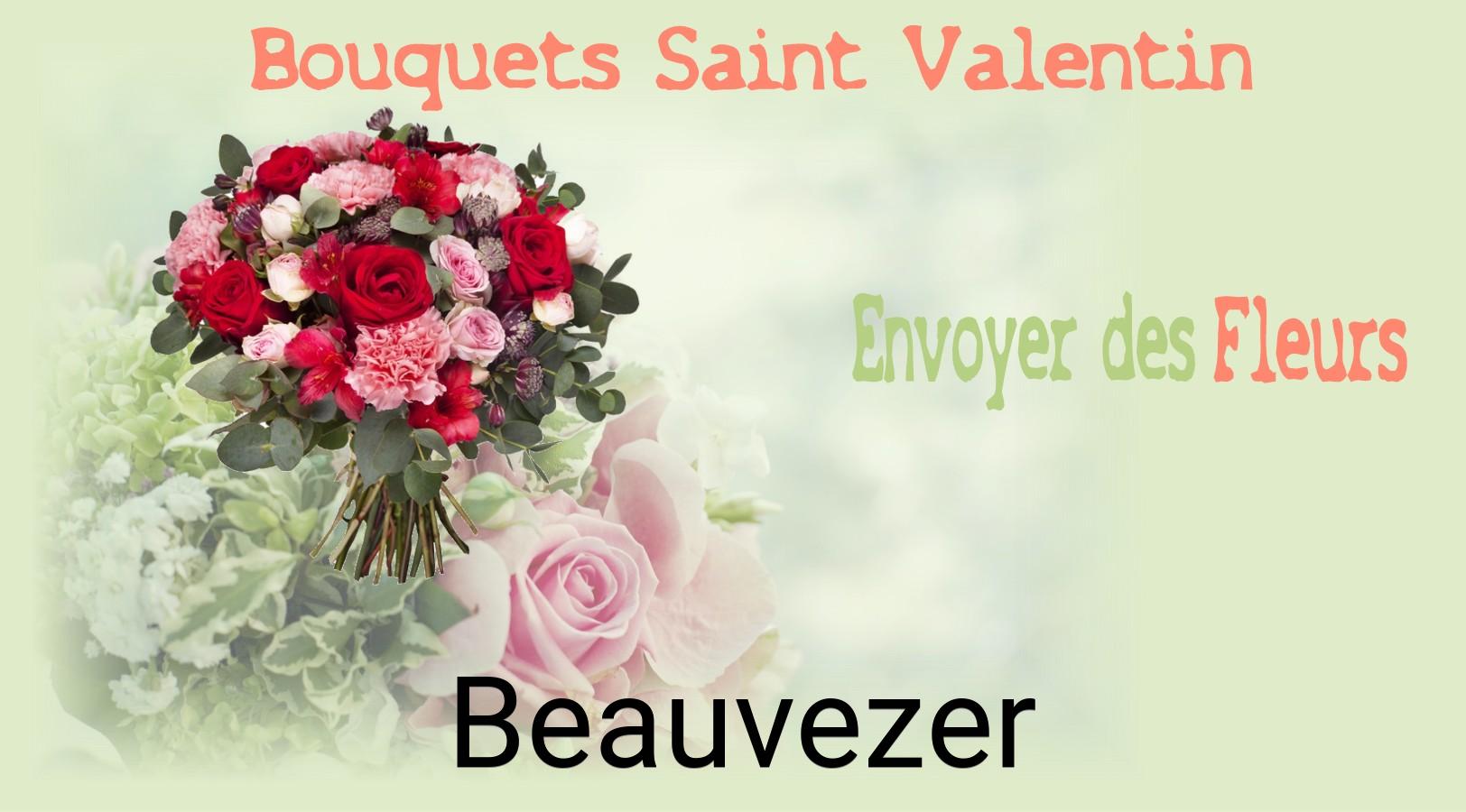 Roses de Saint-Valentin livrées à Beauvezer